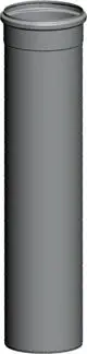 Wolf-Luftrohr-DN125-einwandig-1000-mm-weiss-aus-PP-2651484 gallery number 1